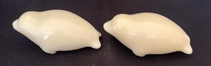 lot 173 image: Pair of Baby Harp Seals by John Perry