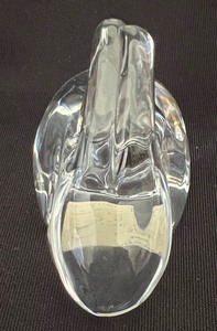lot 181 image: Crystal Daum Bunny Figurine