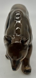 lot 343 image: HutschenReuther Porcelain Bear Figurine
