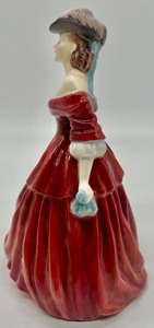 lot 347 image: Royal Doulton Vivienne Porcelain Figurine HN 2073