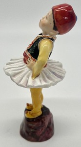 lot 364 image: Royal Worcester Greece Porcelain Figurine