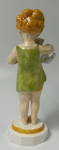 lot 296 image: Royal Worcester Wednesdays Child Knows Little Woe Porcelain Figurine 3521