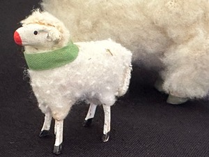 lot 50 image: Vintage Sheep Figurines