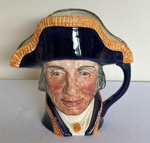 lot 400 image: Vintage Royal Doulton Character Jug Lord Nelson D6336