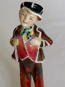 lot 278 image: Royal Doulton Pearly Boy Porcelain Figurine HN 2035