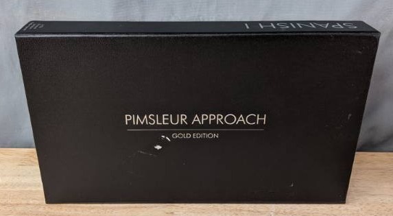 lot 21 image: Pimsleur Approach Spanish I-IV Instruction CD Collections G