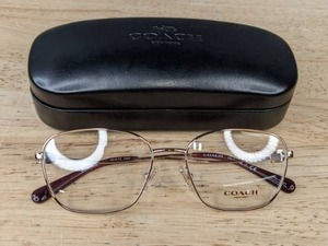 lot 85A image: NEW Coach Eyeglasses with Display Lenses L
