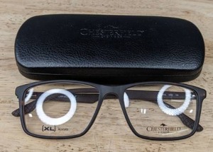 lot 106A image: New Chesterfield Glasses with Display Lenses and Case  L