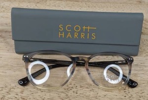 lot 126A image: New Scott Harris Glasses with Display Lenses and Case  L