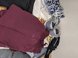 lot 134A image: Assortment of Womens Clothing Nike, Adidas, Under Armor, Calvin Klein, Etc... G