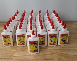 lot 182 image: Lot of 55 New CraZArt White School Glue Bottles T