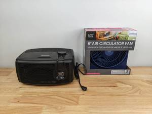 lot 78 image: Holmes Air Purifier and New Easy Home Air Circulator Fan   K