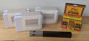 lot 115A image: NEW Tiger Balm Ultra Strength Pain Relieving Ointment, GloMinerals GloPrecision Eye Pencil and GloMinerals Keepsake Collection Lip Gloss G