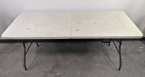 lot 105A image: Rectangular Fold-in-Half Table G