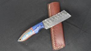 7 12 Damascus Steel Fixed Blade Knife