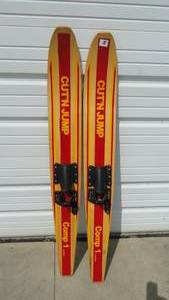 lot 8 image: 50 Cut N Jump Skis Competitive 1 Junior