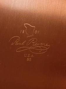 lot 5 image: Stellar Condition Revereware Copper (9-piece set)