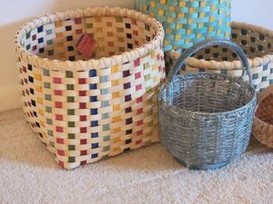 lot 96 image: Woven Dcor&nbspBaskets Group B