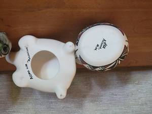 lot 9A image: Signed Native Southwestern Pottery