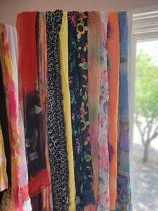 lot 15G image: Variety Bundle of Silk Summer Scarves B