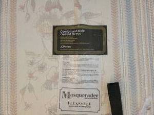 lot 54 image: Classic Floral Sleeper Sofa by Masquerader