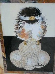 lot 65 image: Adorable Fine Art Print by Jean Haefole - Chick