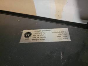 lot 111 image: Industrial Whalen Shelving