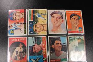 lot 2 image: Minnesota Twins Camilo Pascual Base Card Anthology Collection 1955 to 1970  16 Cards