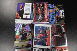 lot 26 image: Basketball Card Insert Lot  300 Basketball Insert Cards