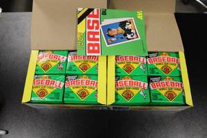 lot 35 image: 1989 Bowman Baseball Unopened Hobby Box Lot  2 Boxes