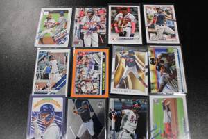 lot 37 image: Ronald Acuna Jr Baseball Card Lot  20 Different Cards