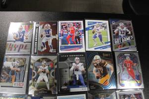 lot 45 image: Josh Allen Football Card Lot  20 Different Cards