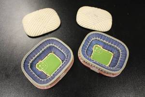 lot 57 image: Minnesota Twins SGA Metrodome Model Lot  2 Metrodomes
