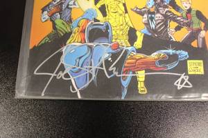 lot 62 image: Valiant Secret Weapons September 1993 Joe St. Pierre Autograph