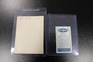 lot 114 image: 1927 Godfrey Philips Red Indians  Sitting Bull & 1964 General Mills Grover Cleveland
