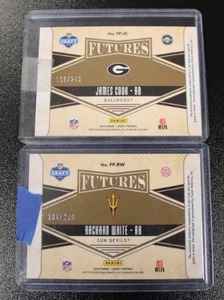 lot 125 image: 2022 Legacy Futures James Cook & Richaad White Autograph Rookie Card Lot 249  Only 249 Exist