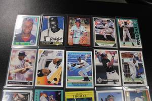 lot 188 image: Frank Thomas Baseball Card Lot  20 Different Cards w 1990 Score Rookie Card