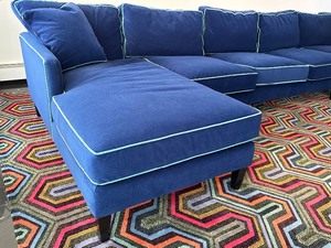 Luxurious Velvet Sectional