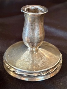 Pair of Vintage Towle Weighted Sterling Candle Holders