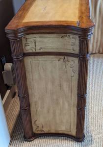 Painted Two Door Console Cabinet