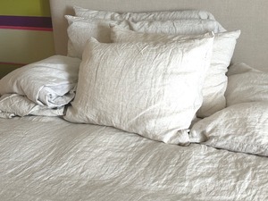 Neutral West Elm Bed Linens