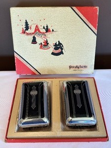 Vintage Art Deco Brush Set