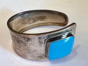 Sterling Silver and Turquoise Bracelet