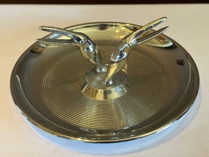 Vintage Hamilton Products Chrome  Ashtray