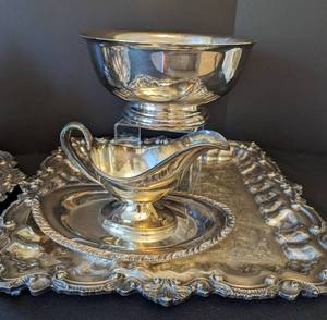 Vintage Silver Plated Servingware