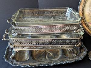 Vintage Silver Plated Servingware