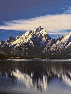 Scenic Canvas Mountain Photographic Print