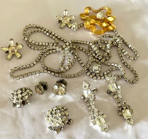 Variety of Rhinestone Jewelry