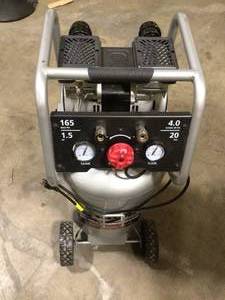 Husky 20 Gal. Vertical Electric-Powered Silent Air Compressor   Customer Returns See Pictures