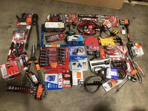 Lot of Assorted Hand Tools and Hardware Various Models and Conditions Customer Returns See Pictures